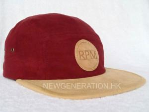 5 Panels Suede Camp Sample