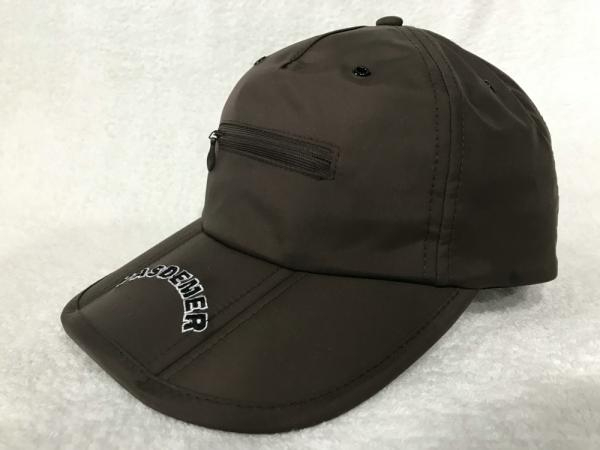 Front zipper Cap