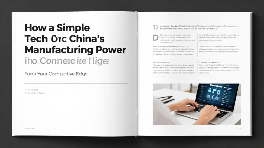 How a Simple Tech Pack Turns China's Manufacturing Power into Your Competitive Edge