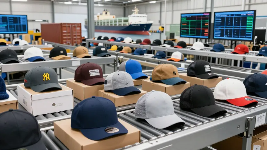 Customs automation workflow at a bonded cap manufacturing facility in Mexico