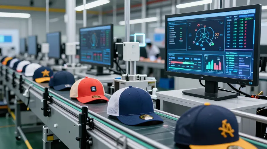 Real-time digital verification and video QC monitoring at a modern cap factory